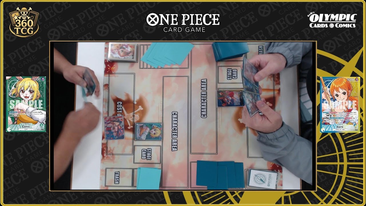 OCC Local One Piece TCG Tournament Dec 20: Round 1 G Carrot vs BY Nami