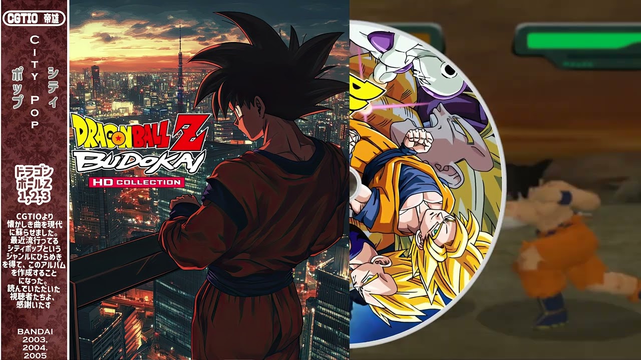 City Pop Meets Dragonball Z Budokai(1, 2, 3) Remix Album
