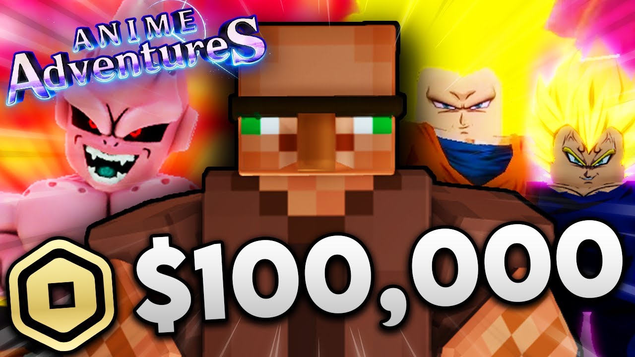 I spent $100,000 on the *NEW* DBZ Update in Anime Adventures!