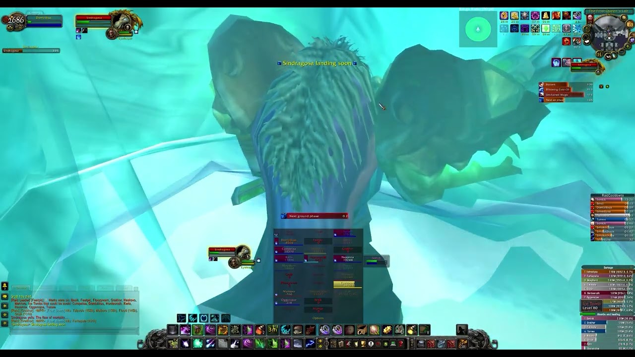 Sindragosa Wipefest | Endless Drama | Warmane