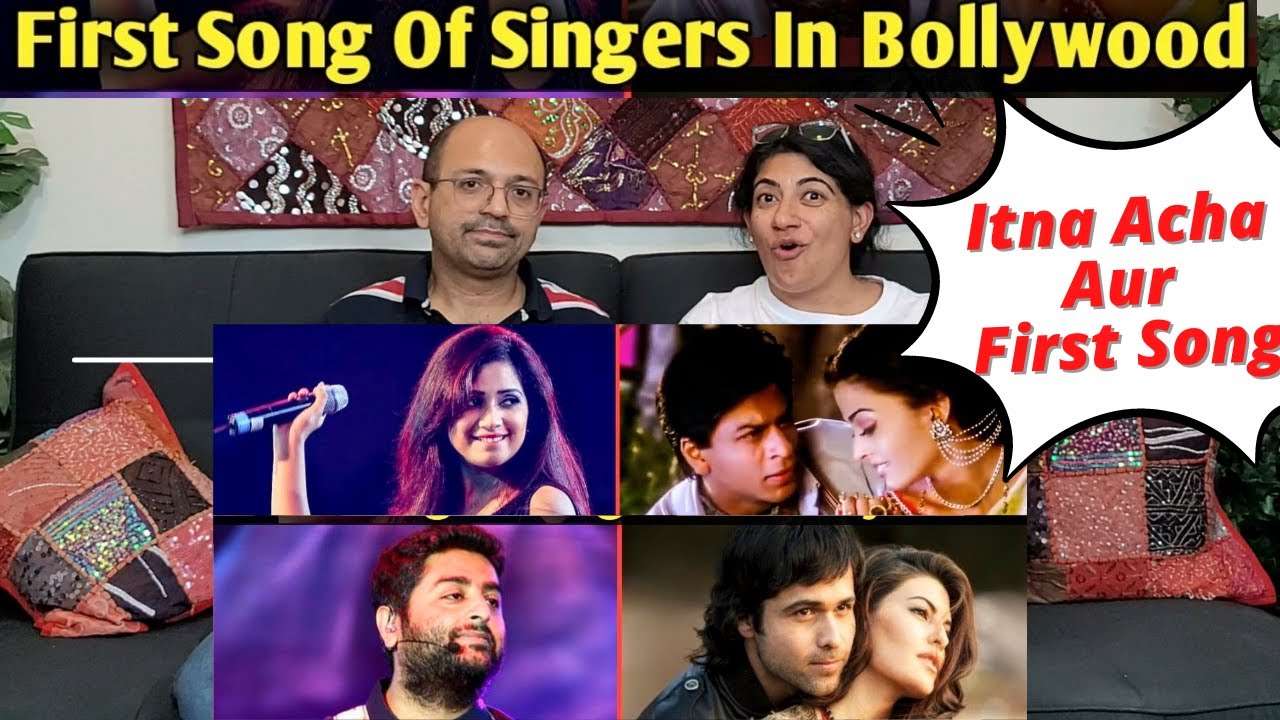 First Song Of Singers In Bollywood | Indian American Reactions !!