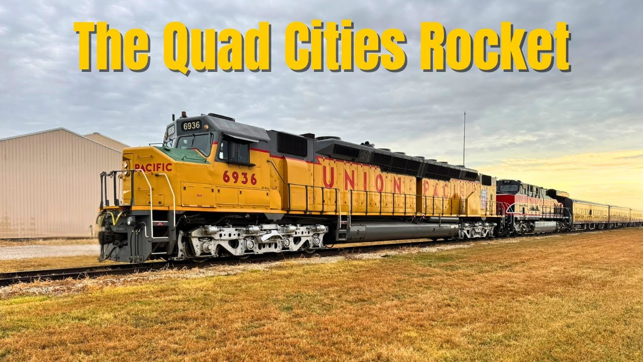 Riding the Rails behind the World's Largest Operating Diesel Locomotive