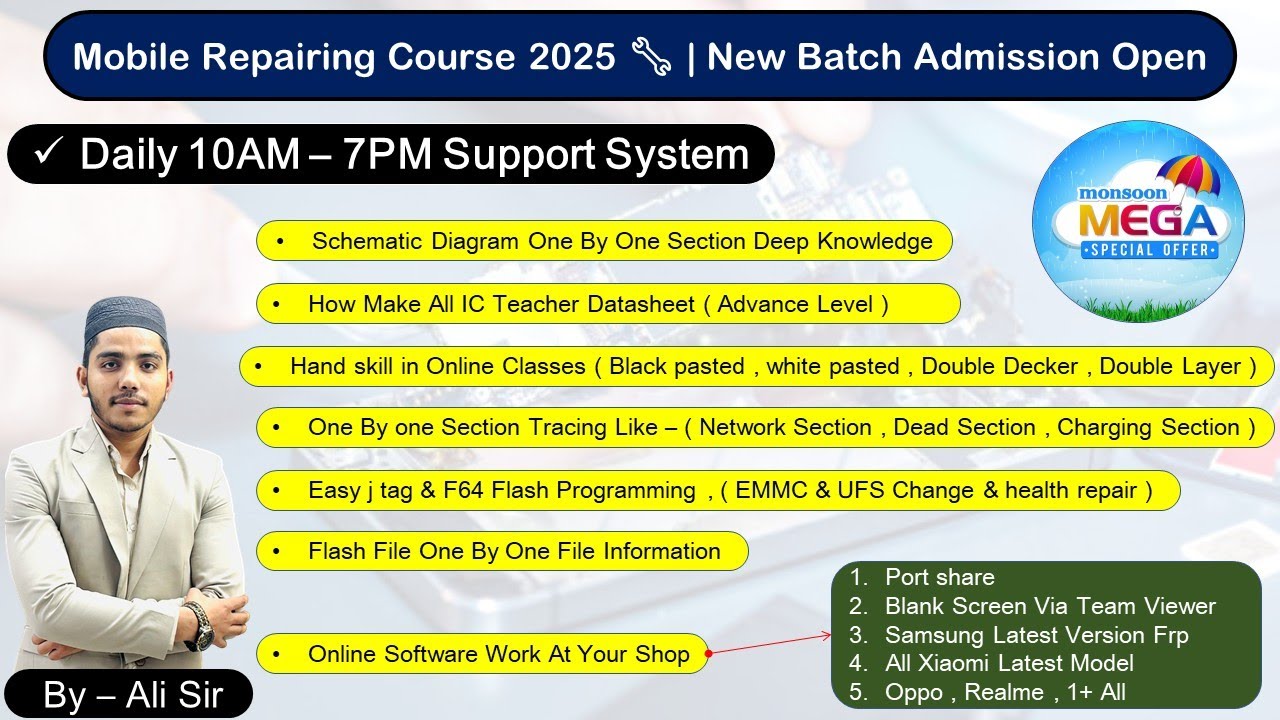 Mobile Repairing सीखो घर बैठे 🏠 Course 2025 | New Batch Start | Register Today!