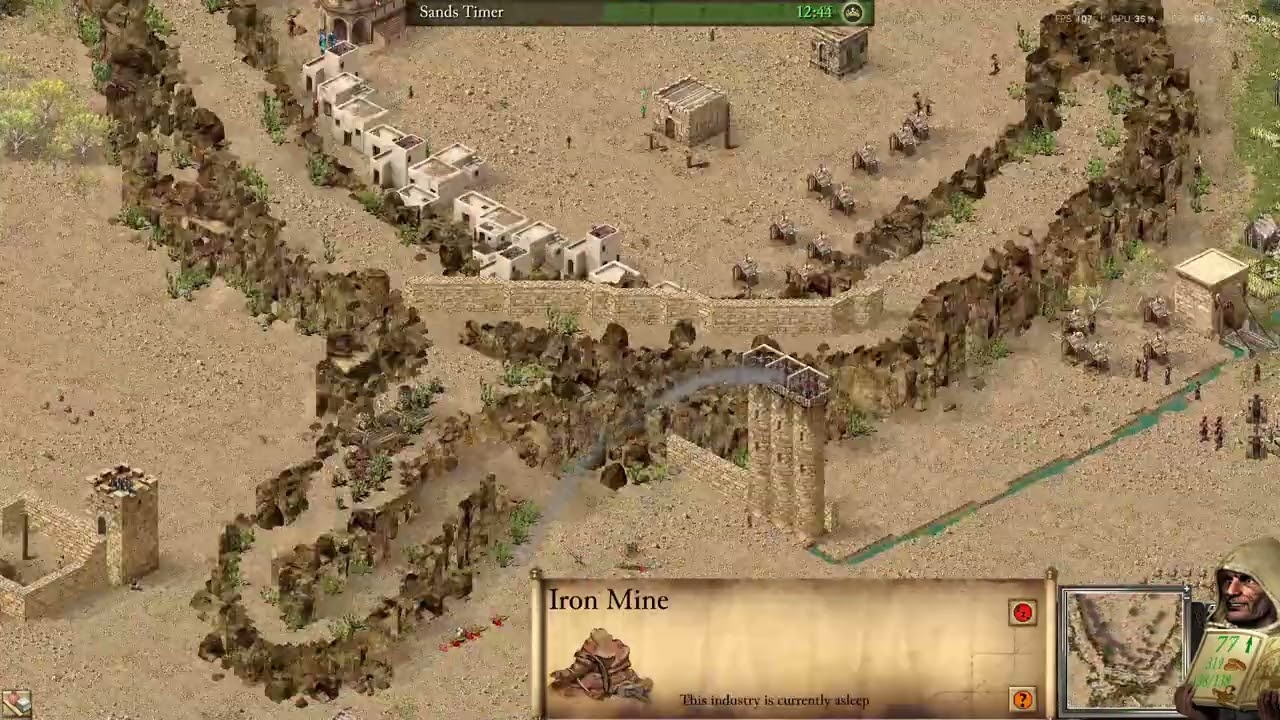 Eye of the Storm – Trail of the Leopard (Mission 2) in Under 30 days | Stronghold Crusader DE