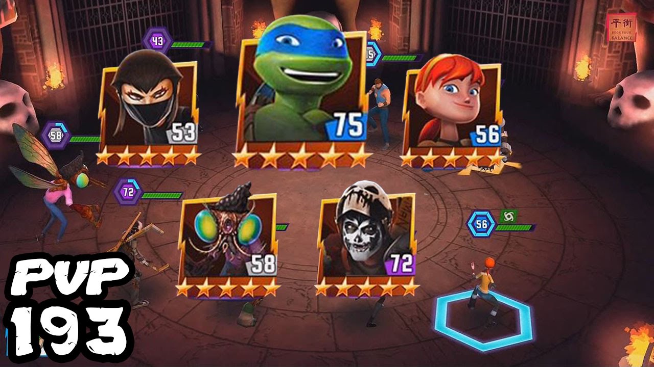 TMNT Legends PVP 193 (Stockman-Fly, Leonardo Legend, April O'Neil, Karai, Casey Jones)
