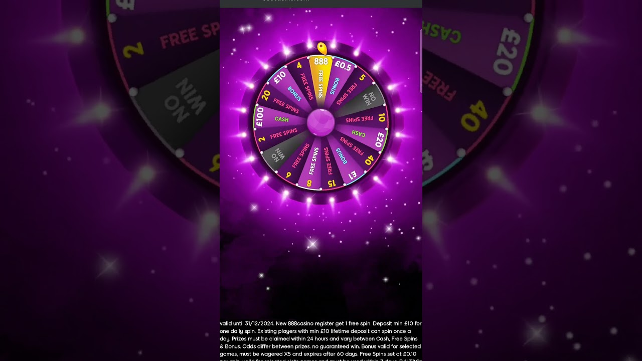 Free daily spin 888 casino #slots #gambleaware #luck #jackpot