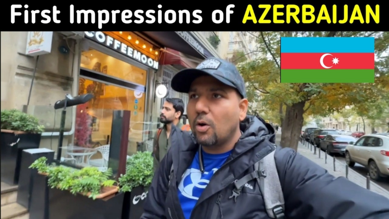First Impressions of BAKU Azerbaijan 🇦🇿  || Indian in Azerbaijan