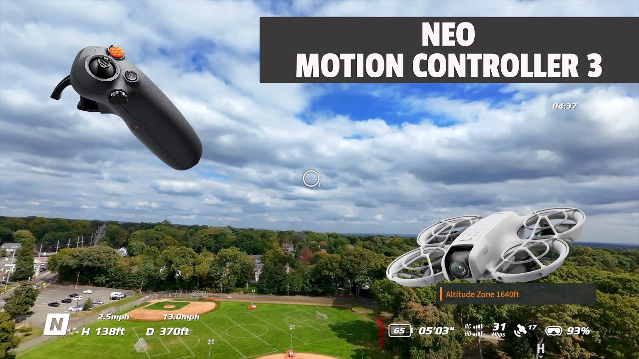 Как управлять DJI Neo с помощью контроллера Motion Controller 3? Можно ли управлять Neo с помощью...