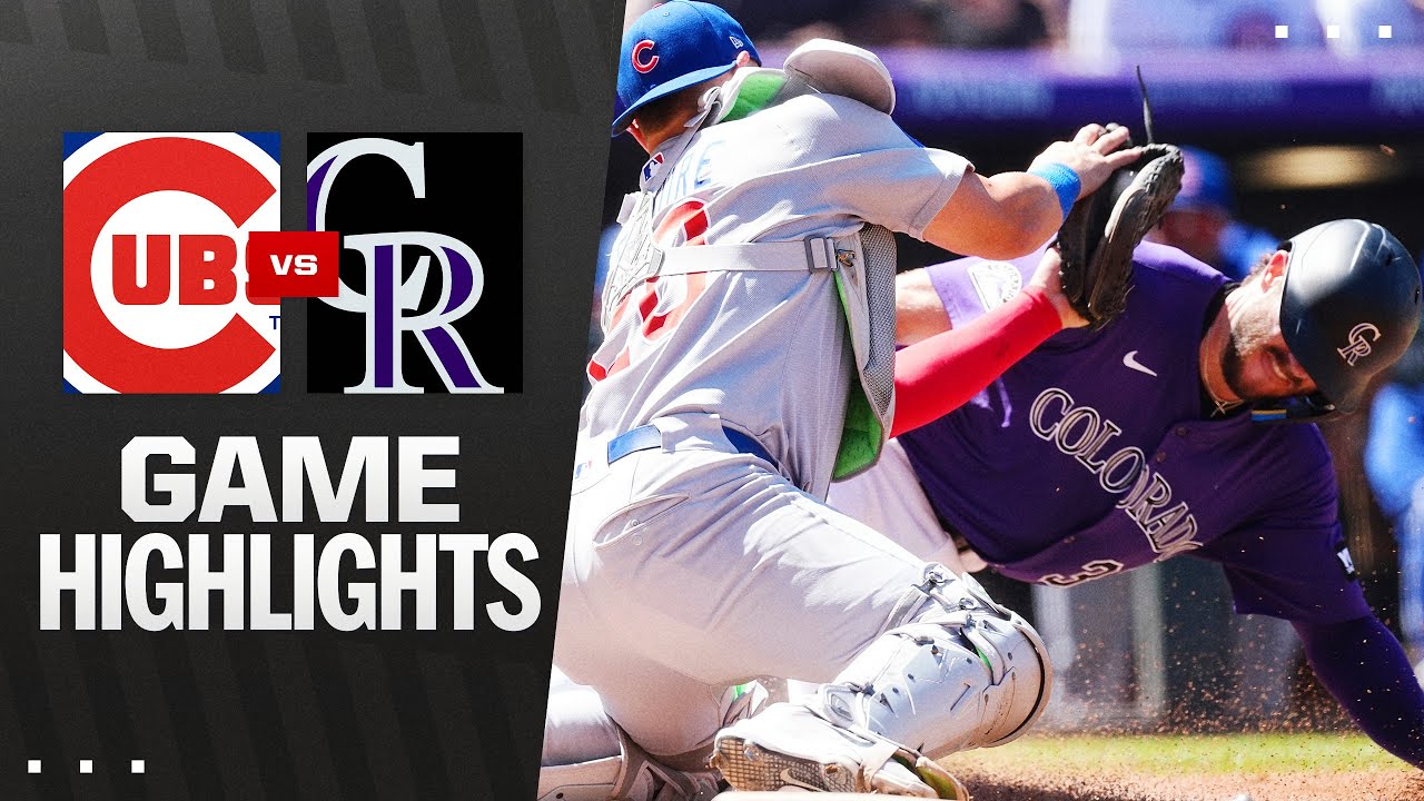 Cubs vs. Rockies Game Highlights (8/31/25) | MLB Highlights