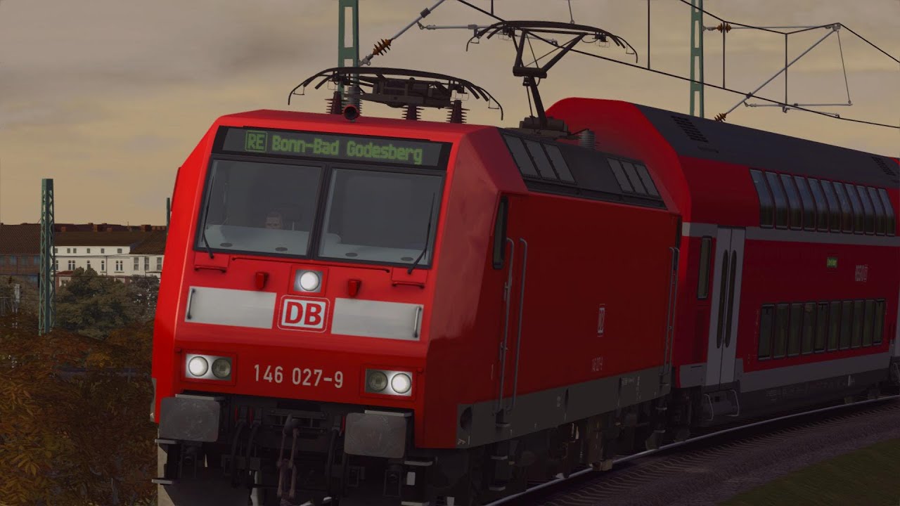 LET`S PLAY TOGETHER Train Simulator 2015[60FPS] / Mit Rob und BR 146.0 nach Bonn-Mehlem
