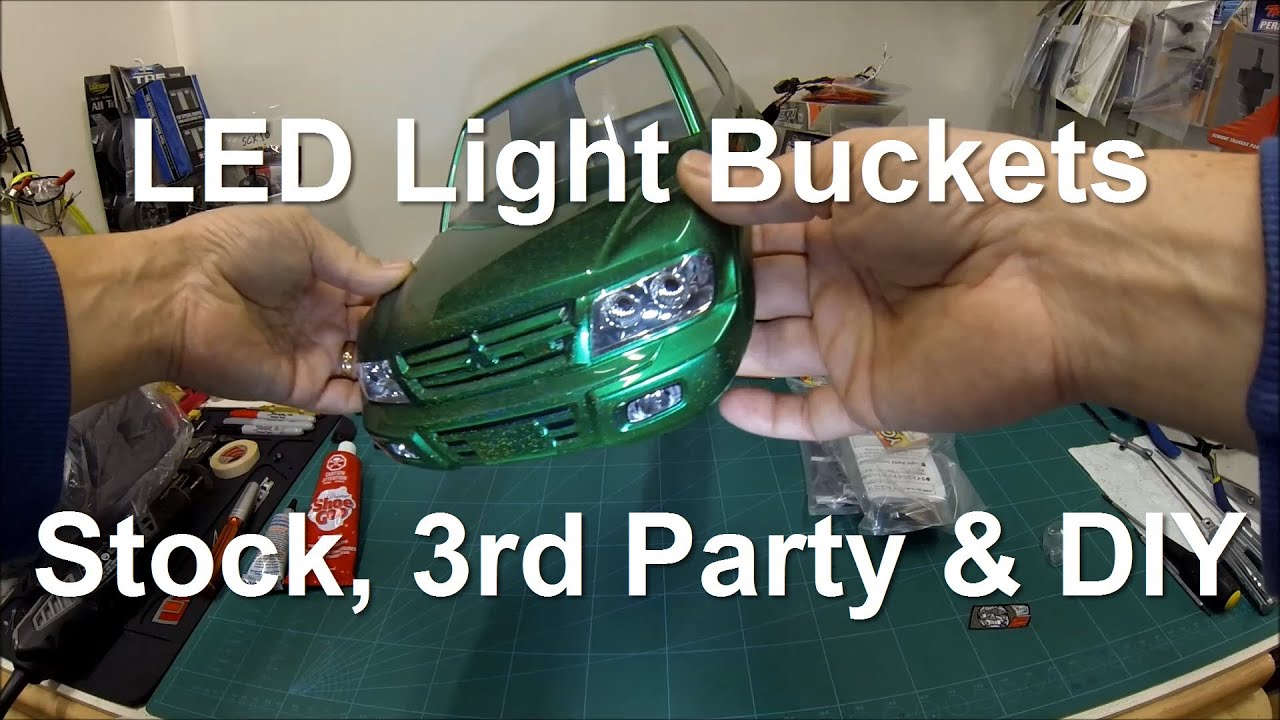 LED Light Buckets - Stock, 3rd Party & DIY for your RC models.
