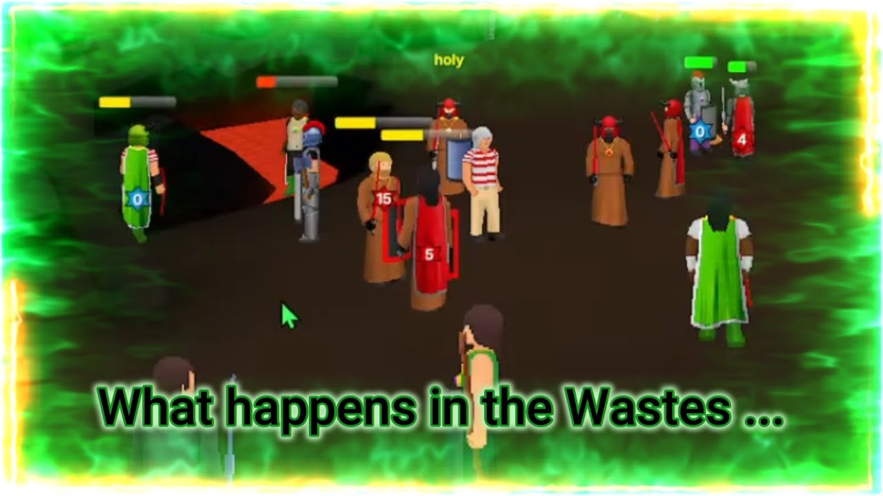 getting WASTED, Christmas PvP Games Event in HighSpell
