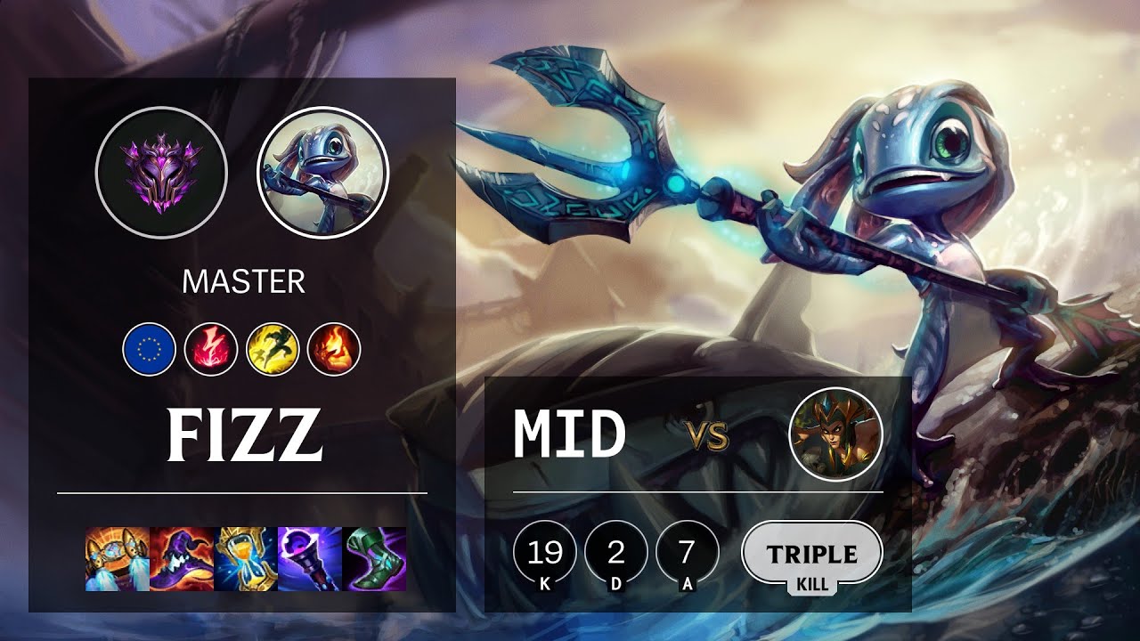 Fizz Mid vs Cassiopeia - EUW Master Patch 11.18