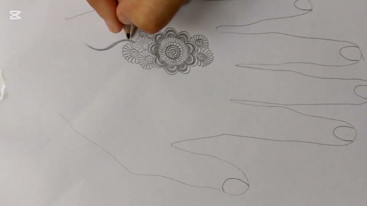 Simple & Stylish Mehndi Design
