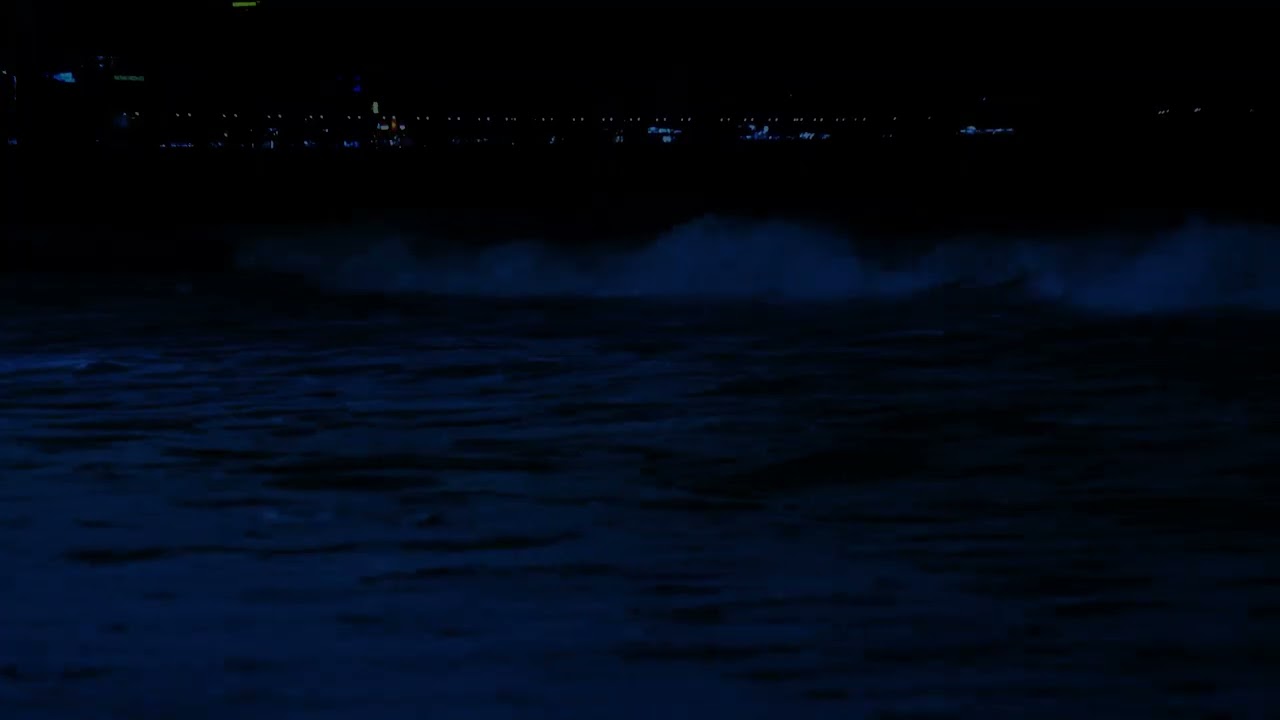 (No Ads) Soothing Ocean Sounds • Fall Asleep Fast with Dark Screen & Gentle Waves
