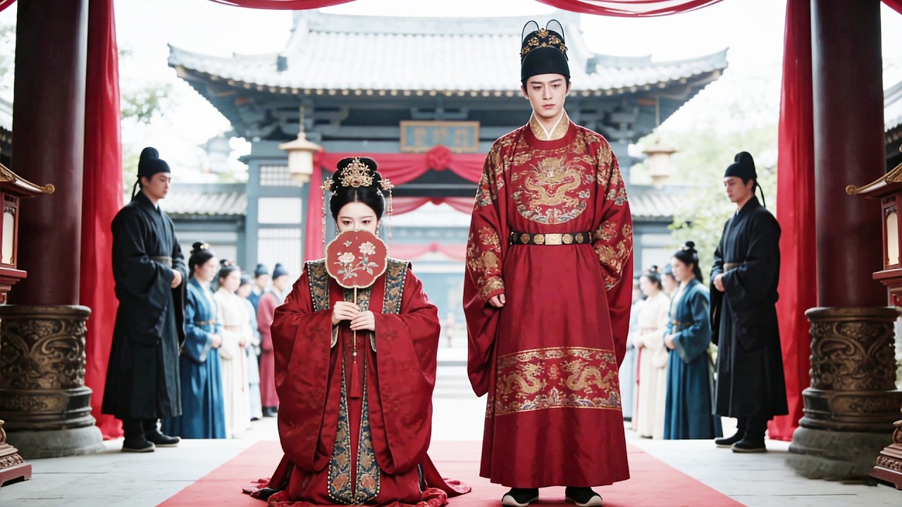 灰姑娘以为嫁给王爷只是契约，没想到他早已动心，婚后宠她入骨！💕#中国电视剧 #爱情