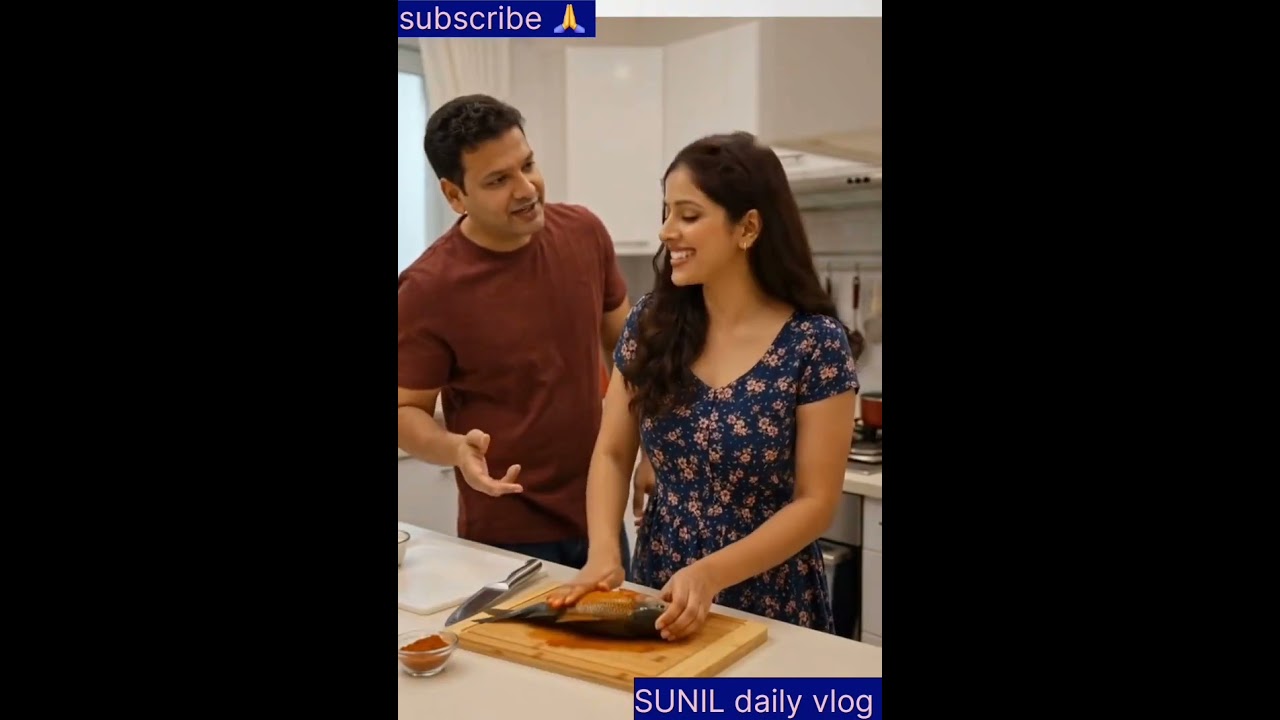 “रूठी पत्नी और मछली” { sunil daily Vlog