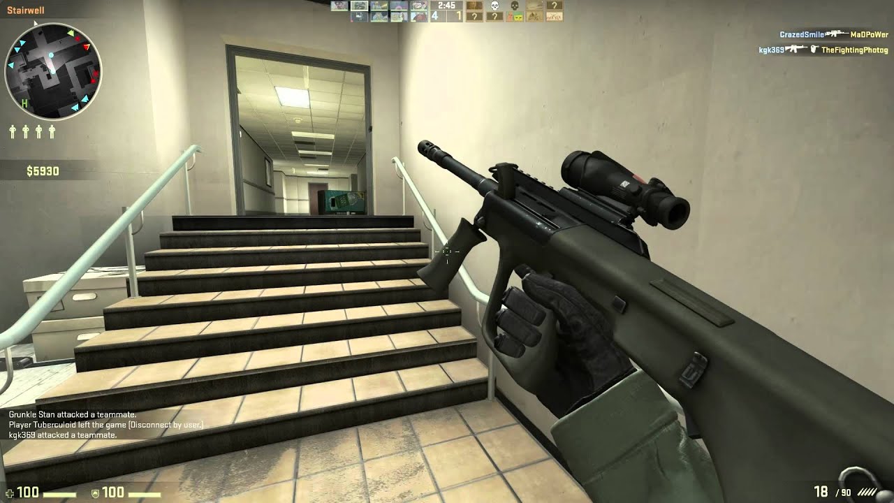 Counter-strike Global Offensive Hostage Rescue Office (1080p)