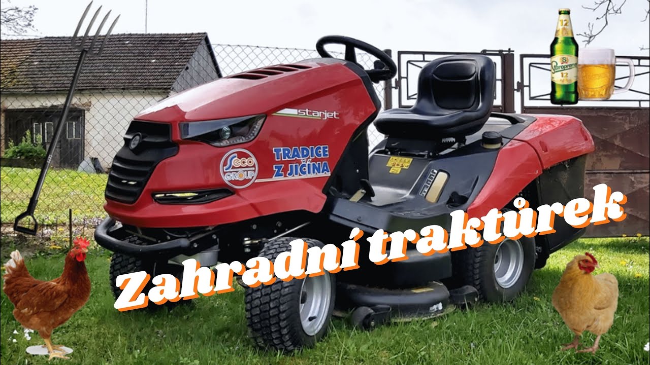 Zahradní traktůrek Seco Starjet