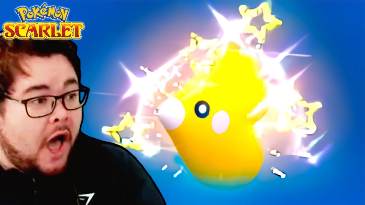 Shiny Reaction: Shiny Luvdisc in Pokémon Scarlet & Violet!