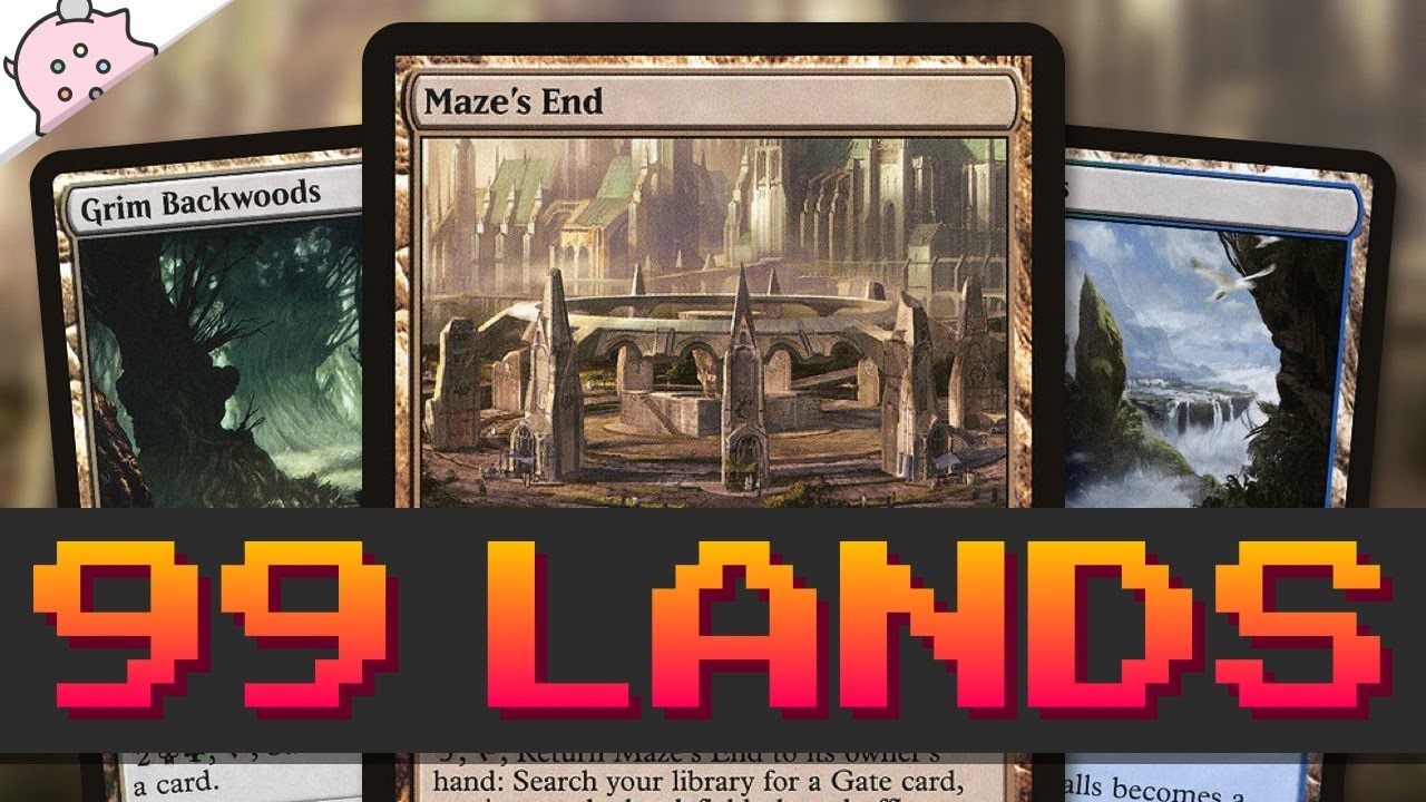 99 Land Commander Deck | No Joke | Powerful | Commander | Magic the Gathering