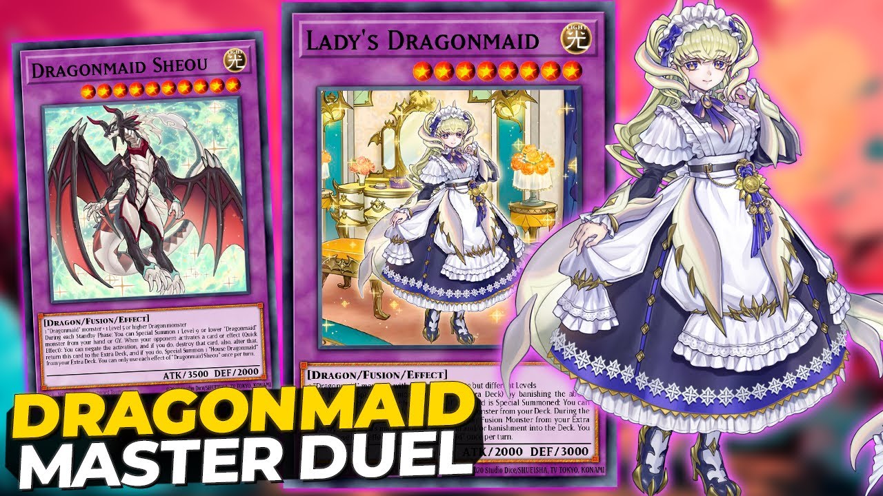 DRAGONMAID FICOU INCRÍVEL NO MASTER DUEL!