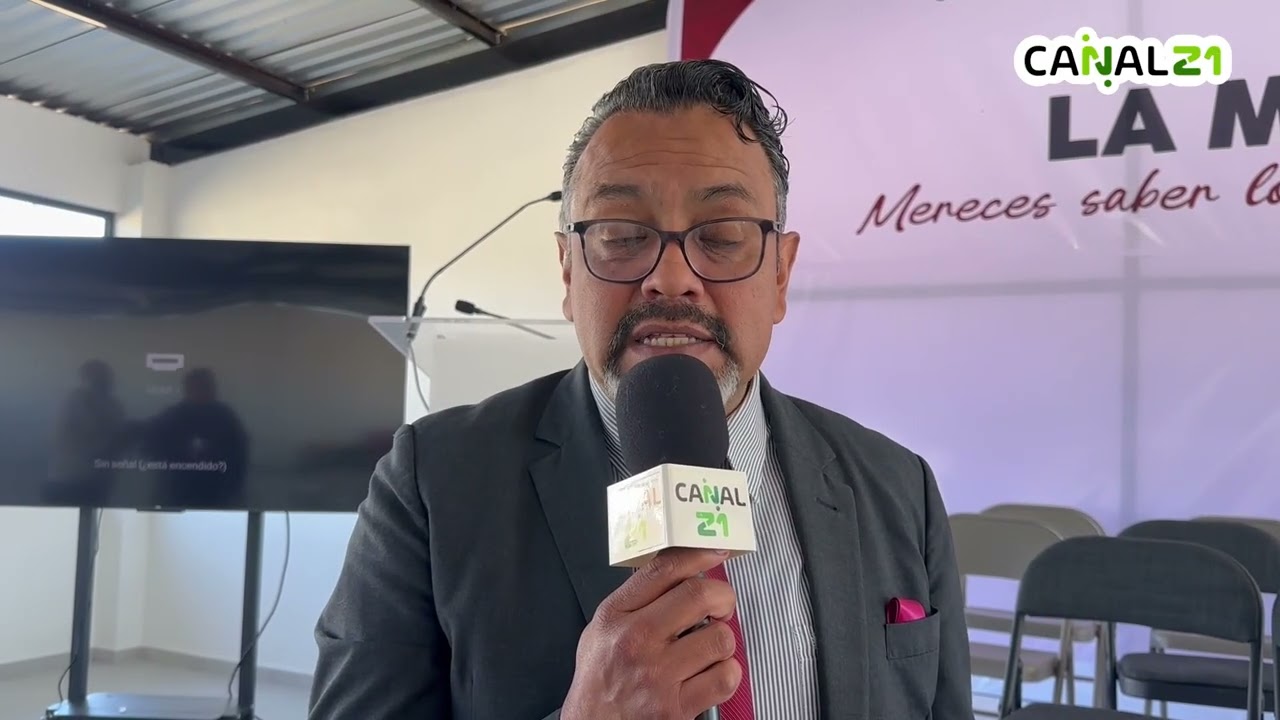 🟢👉🏻El director de Cecyte Chignahuapan, nos brinda información respecto a la inauguración de obras