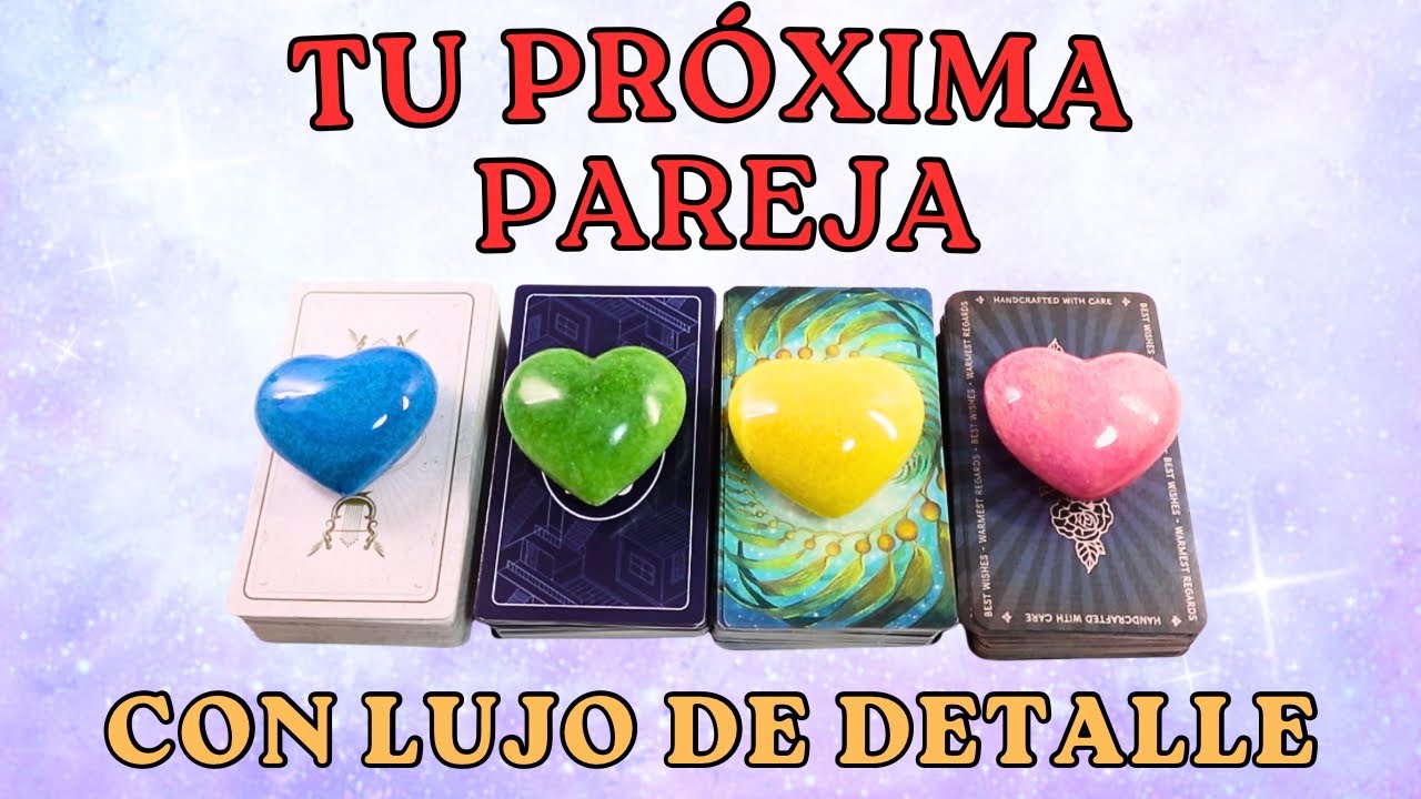 💘❤️❤️TU PRÓXIMA PAREJA a detalle ❤️❤️💘 TAROT interactivo 🔮⭐️ Elige una carta ⚠️