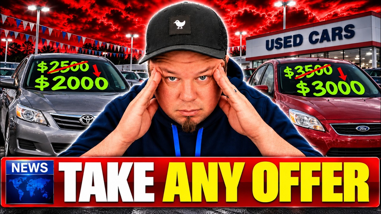 It&rsquo;s SO BAD Right Now - I&rsquo;m Cutting Deals Just To Sell Cars