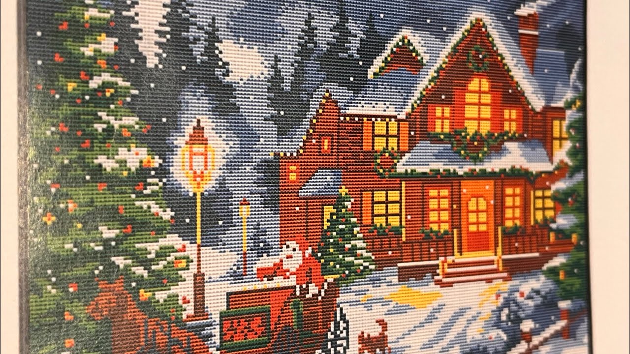 Toile  Noel. Alors sa donne quoi ??  Top ou Flop ?