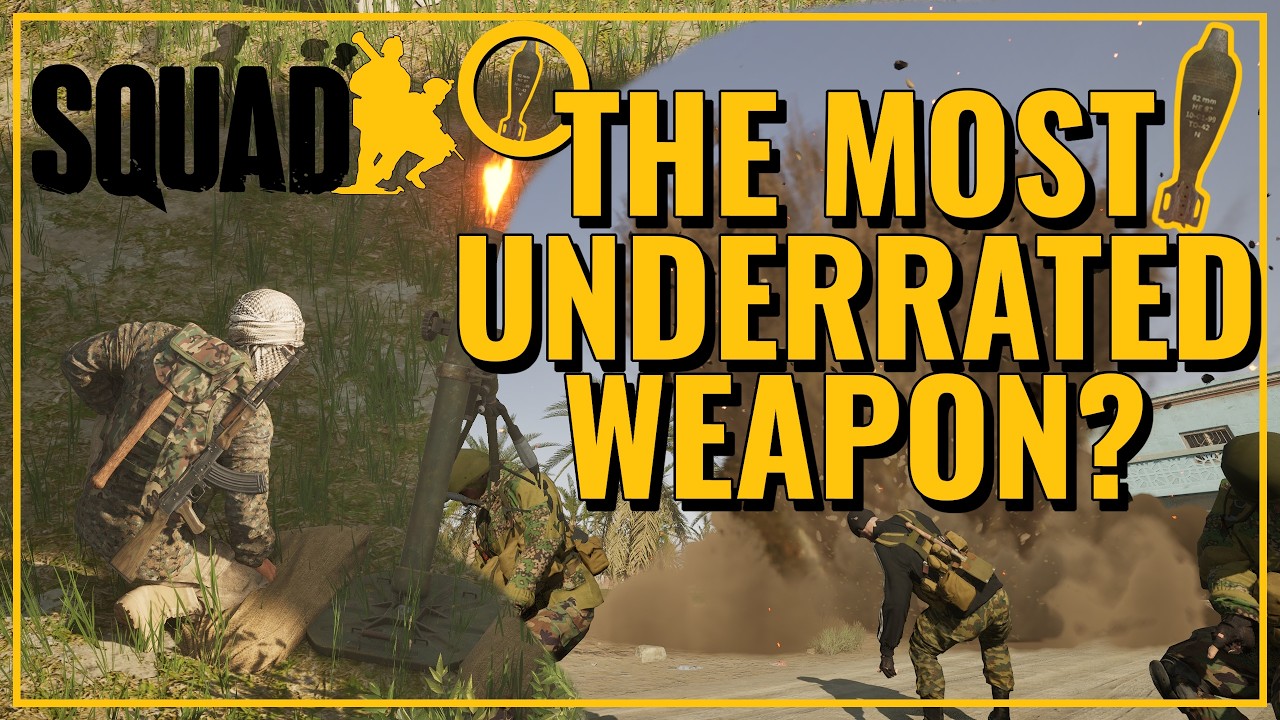 This Is Why Mortars Are Underrated | 64 Kills Drone Guided | Squad Gameplay