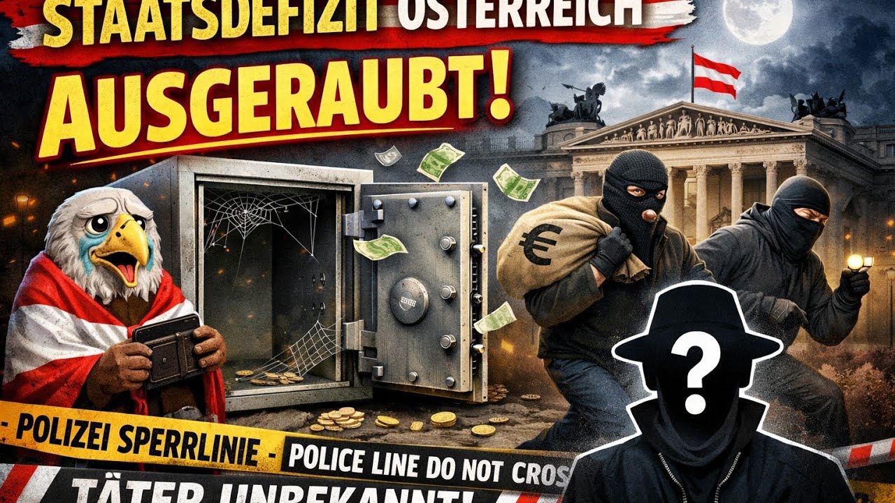 Staatsdefizit &Ouml;sterreich- Ausgeraubt, T&auml;ter unbekannt.