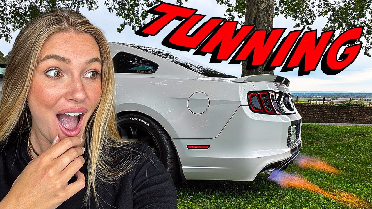 Sa Mustang Fait Des FLAMMES - C'est N'IMPORTE QUOI !!!