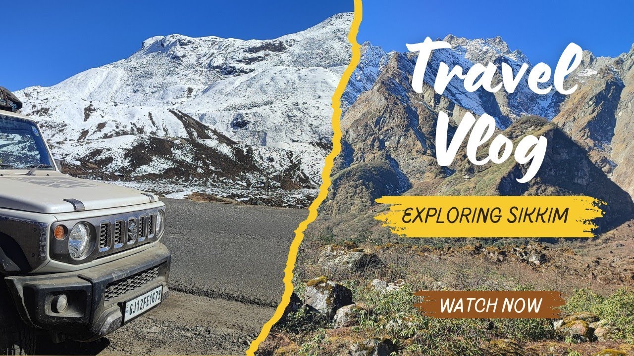 Self Drive Adventure in Jimny 4X4 on winding road of Sikkim | Can you handle these roads | #travel
