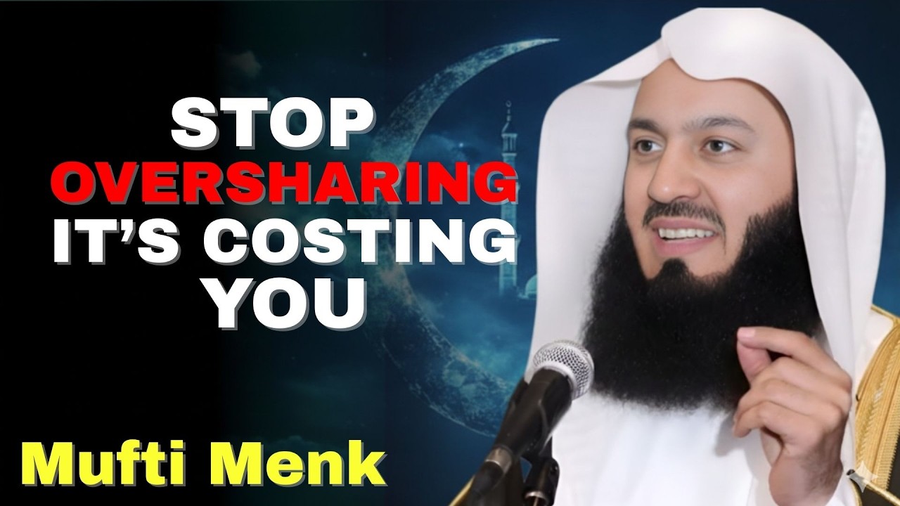 The More You Share, The More You Lose | Mufti Menk