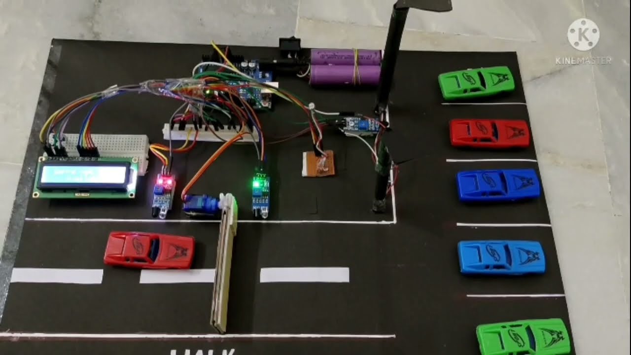Best innovation Science Project.||Smart Car Parking System||Life Techz