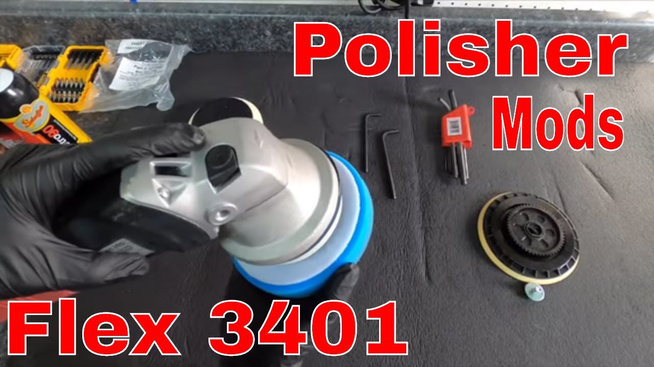 Get The Most Out Of Your Polisher (Flex 3401) With This EASY MOD!! Lake Country XC3041 Plate System!