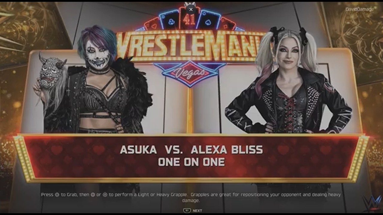 WWE 2K26: ASUKA VS ALEXA BLISS #WWE #PS5 #WWE2K26