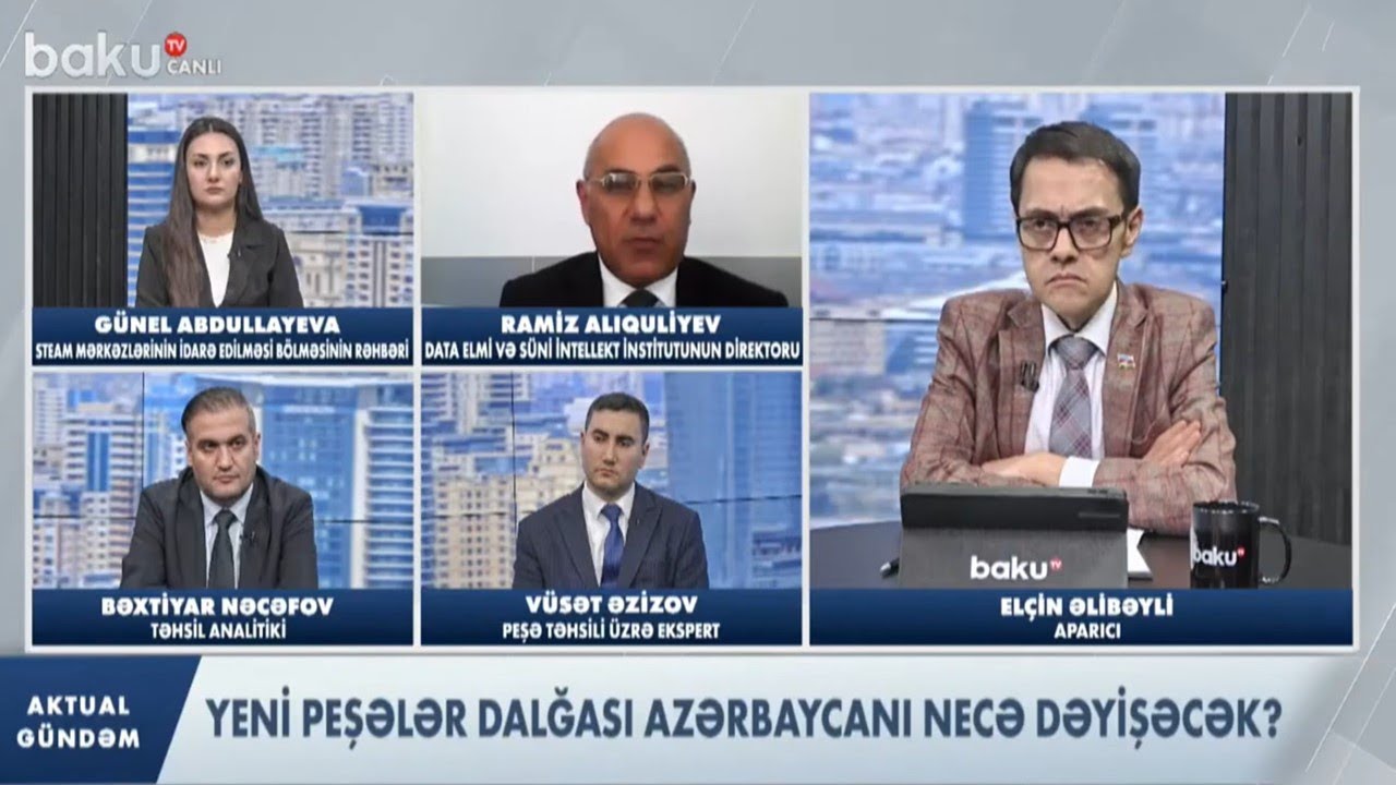İTİ-nin şöbə müdiri Ramiz Alıquliyev Baku TV-nin “Aktual gündəm” verilişinin qonağı olub