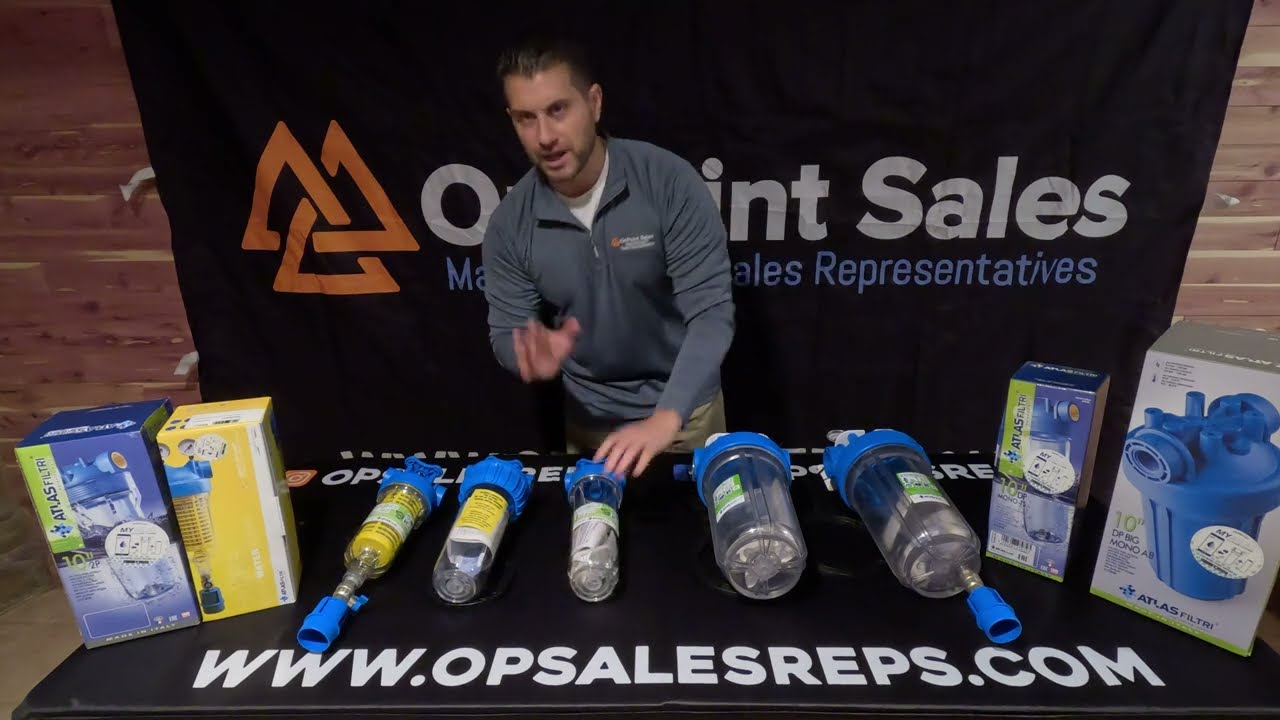 OnPoint Sales - Atlas Filtri Introduction with Popular Water Filter Housings that are Made in Italy