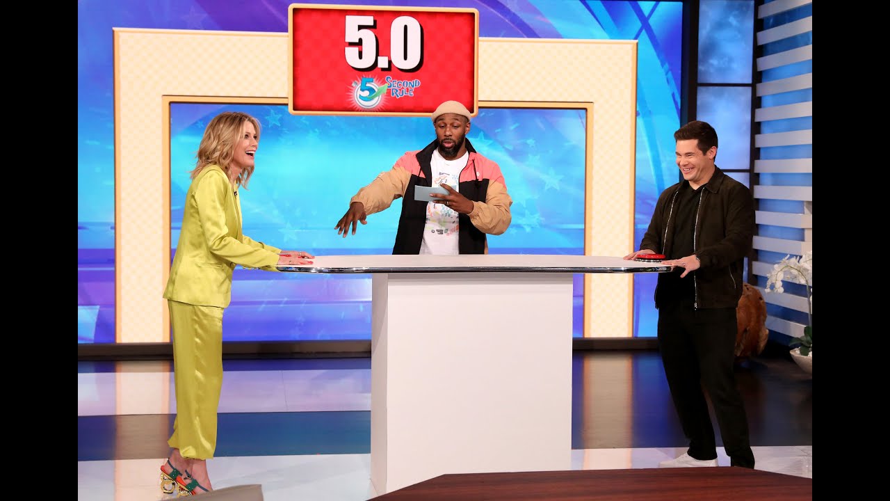 Julie Bowen & Adam Devine Play '5 Second Rule'