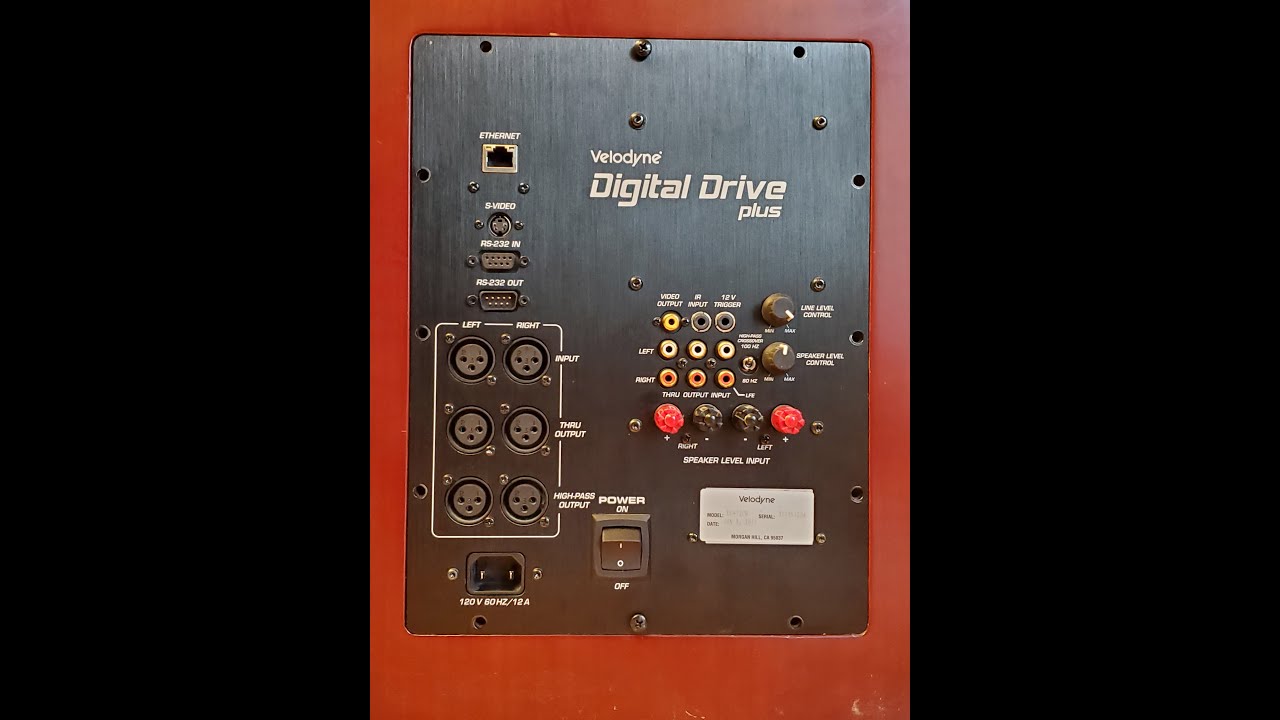 Velodyne Digital Drive Plus DD-12+ Subwoofer No Power Problem Repair Fix (Part 2)