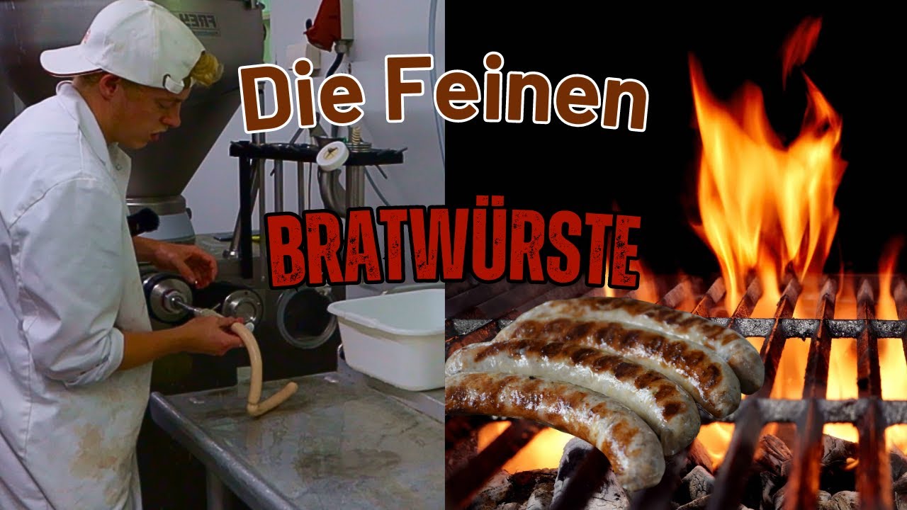 Feine Bratwurst  🌭 so wird BBQ und Wurst gemacht! 💪