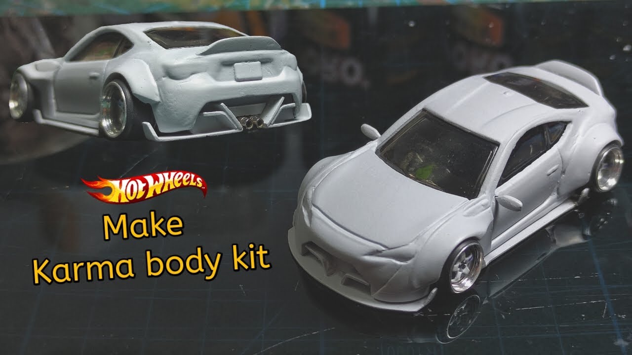 MAKE KARMA BODYKIT TOYOTA GT 86 - HOTWHEELS CUSTOM