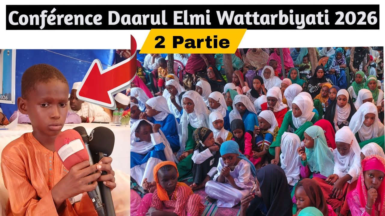 Conférence Daarul Elmi Wattarbiyati, #Madiina_Gunaas_kolda leegal Nasrullaahi Édition 2026