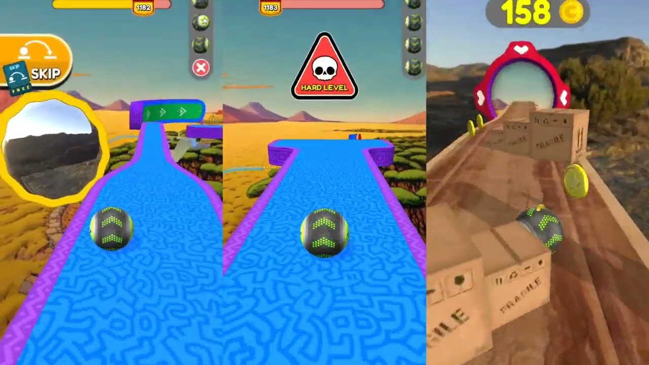 Gameplay Going Balls