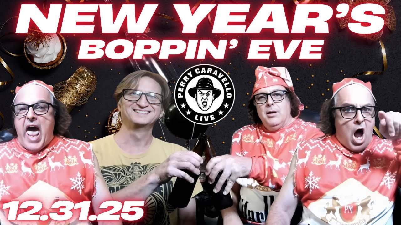 PCL New Year's Boppin' Eve!! 12.31.25 - Perry Caravello Live