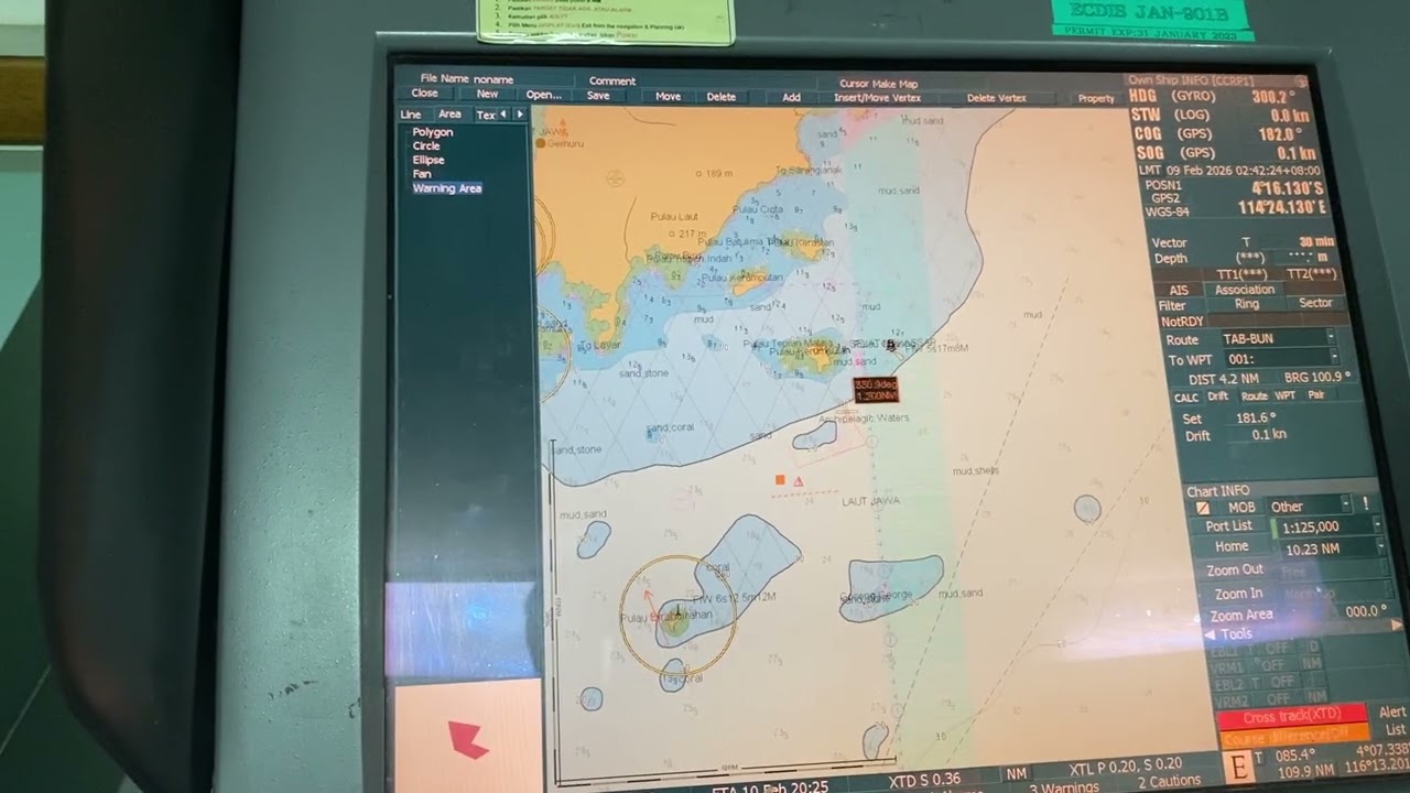 Cara membuat symbol atau marking pada ecdis JRC JAN-901B