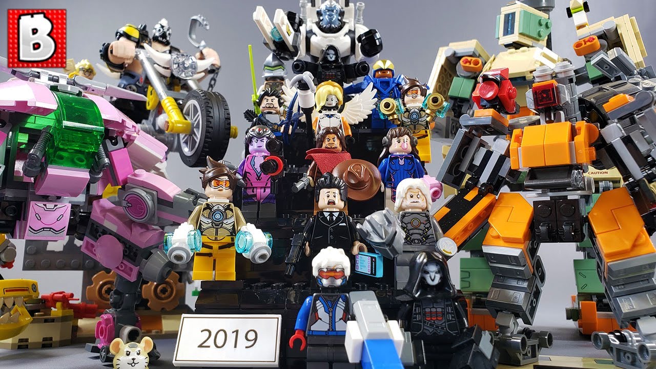 Every LEGO Overwatch Minifigure Ever Made!!! + Rare Golden Guns