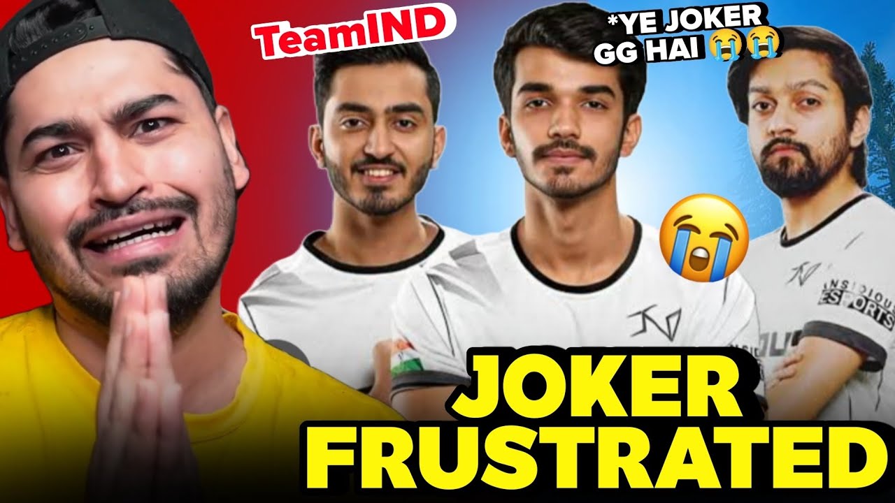 Old TeamIND Frustrated by Joker😭 Snax Introduces his OG Teammates🥹